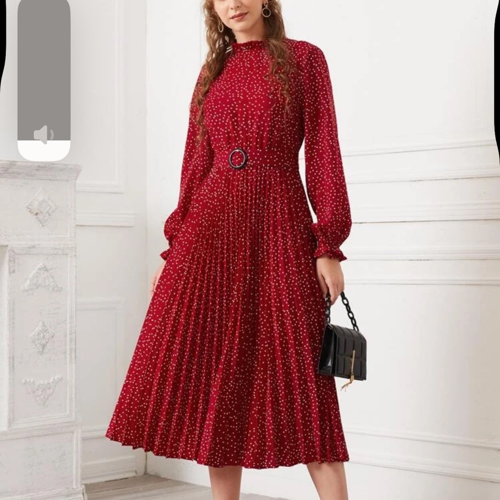 SHEIN polka dot dress